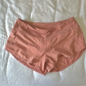 Lululemon Speed Up 2.5” low rise shorts